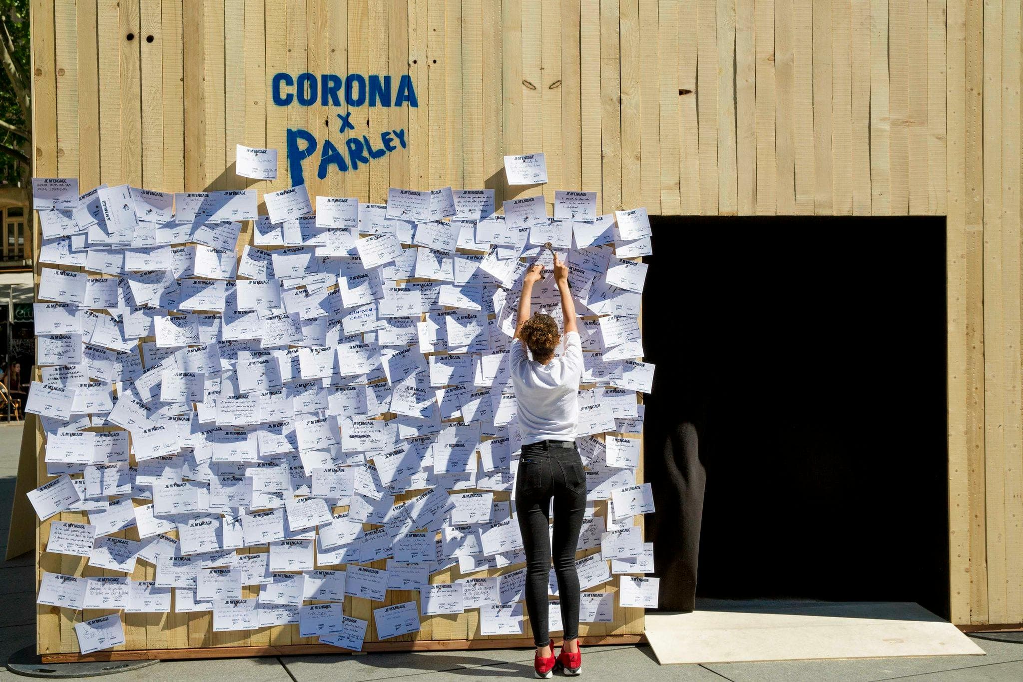 installation corona parley