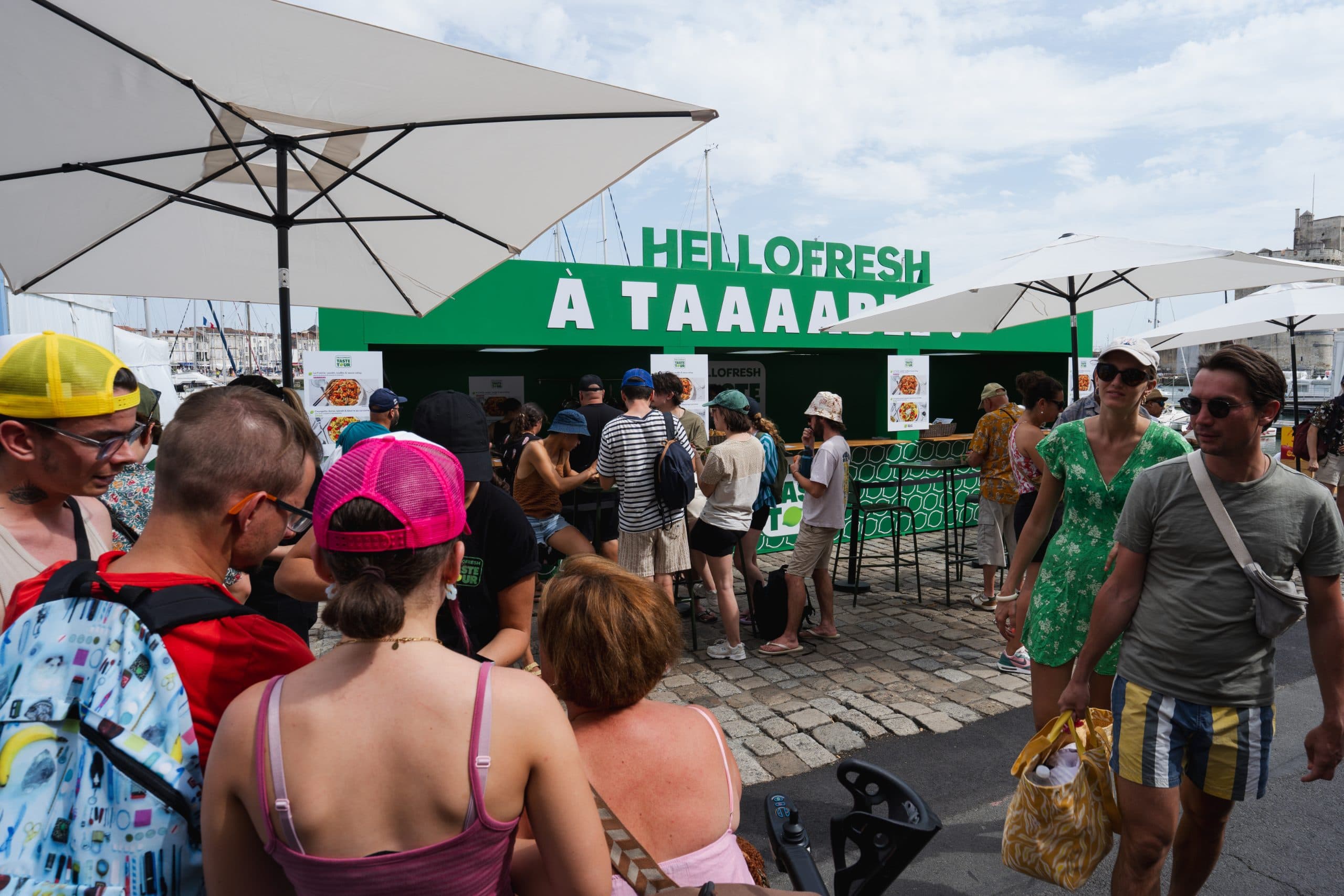 HelloFresh Taste Tour — moment de partage autour des plats HelloFresh