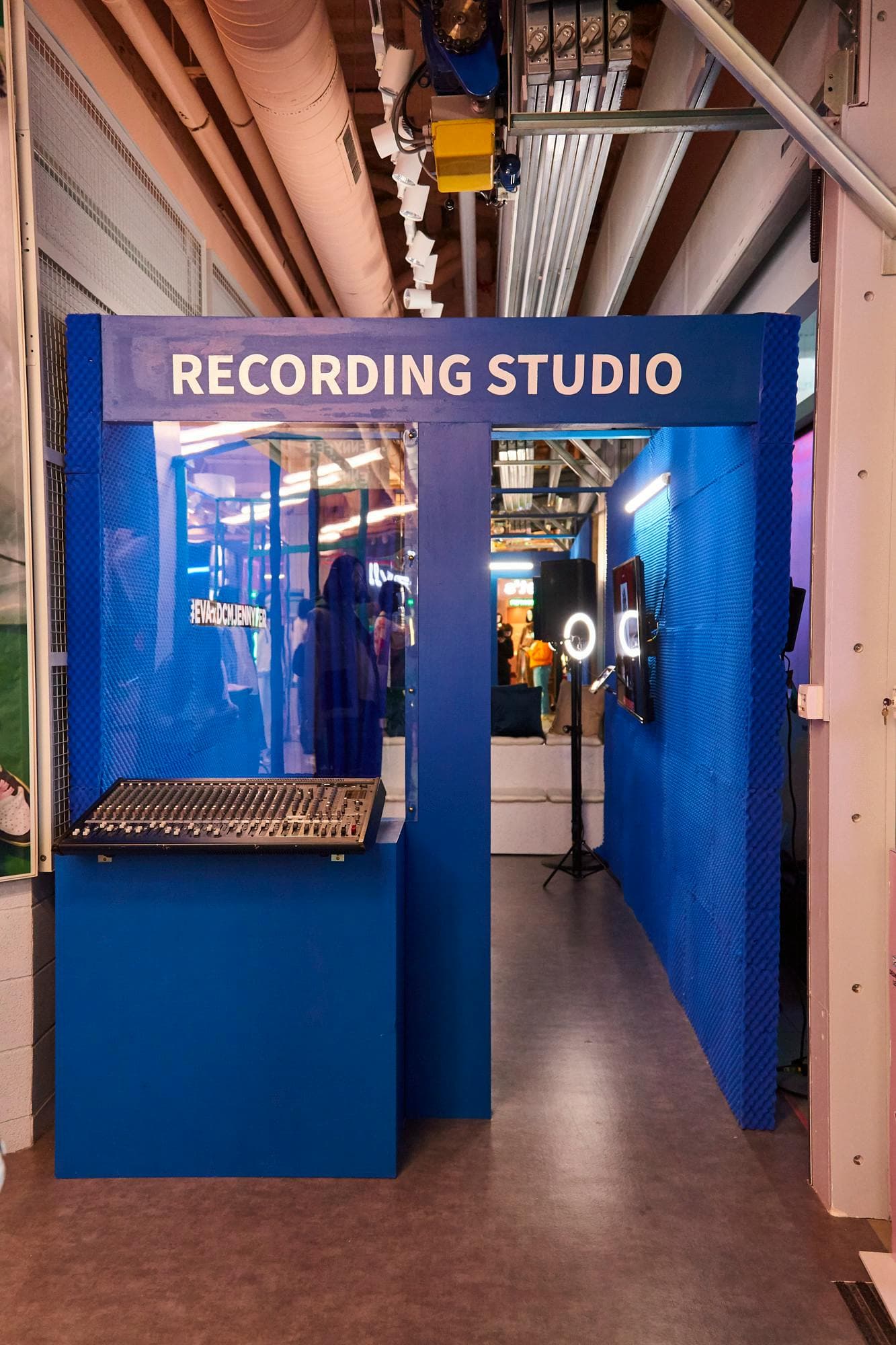 recording studio bleu