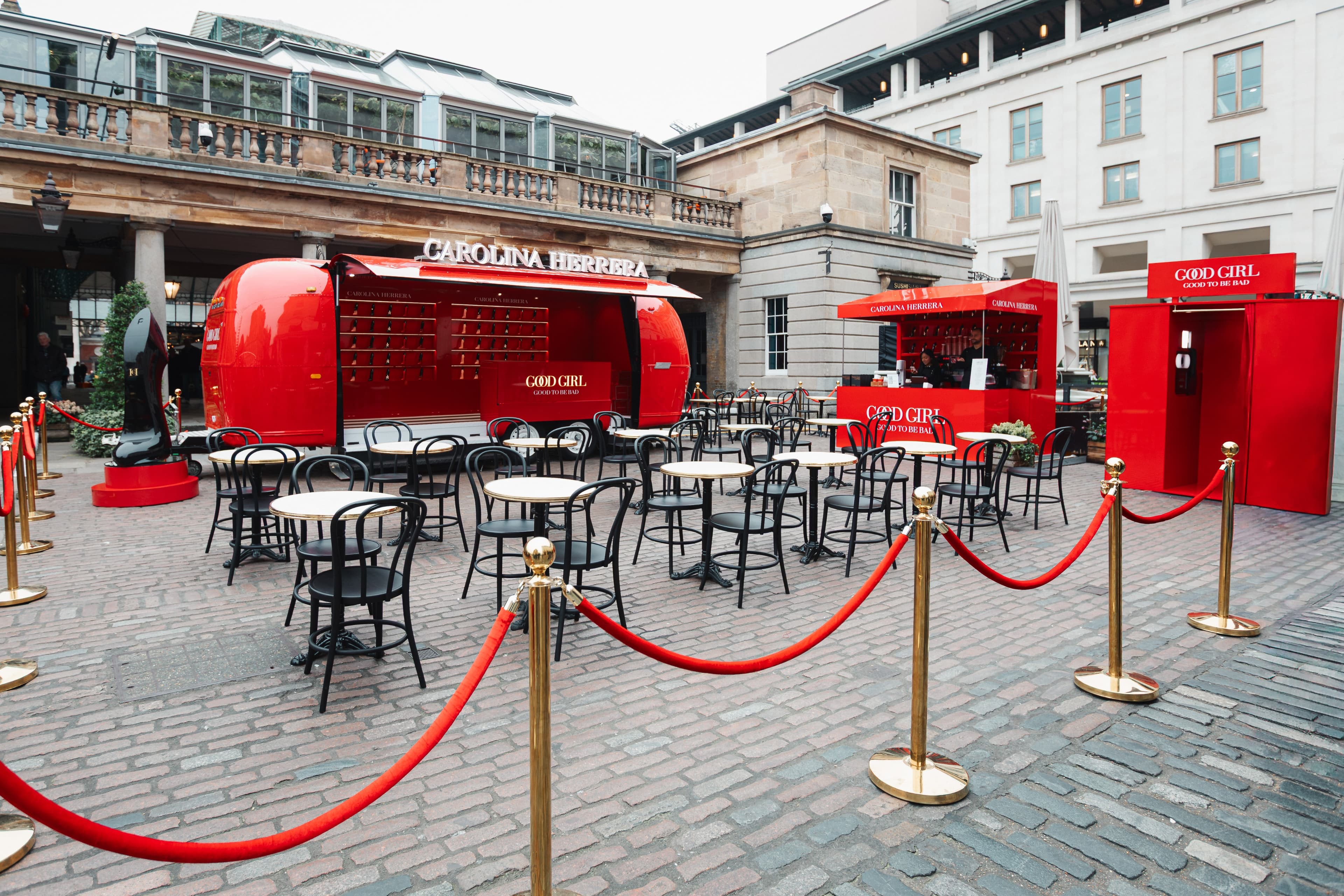 Good Girl Truck de Carolina Herrera à Covent Garden