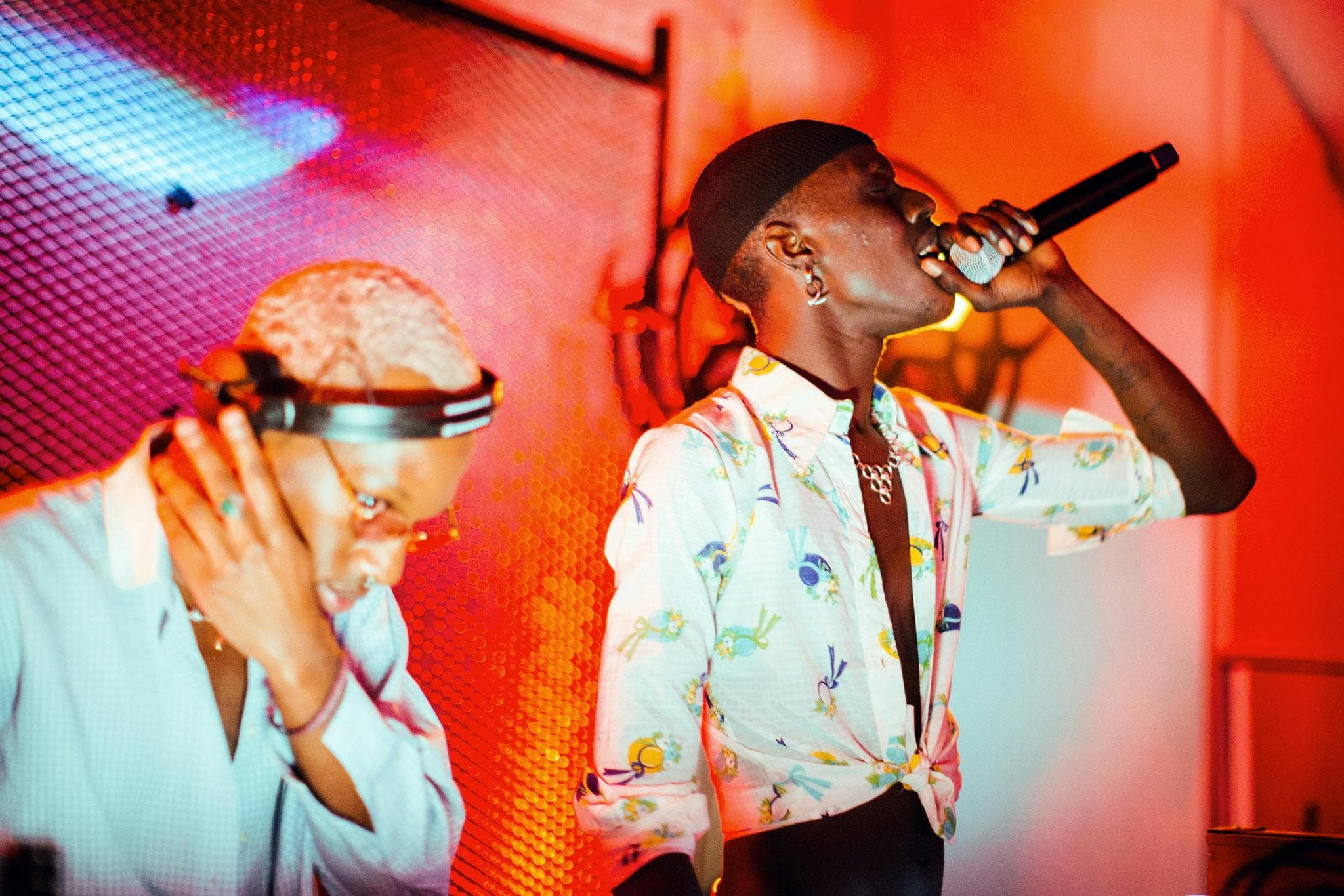chanteurs au BudLab de Budweiser