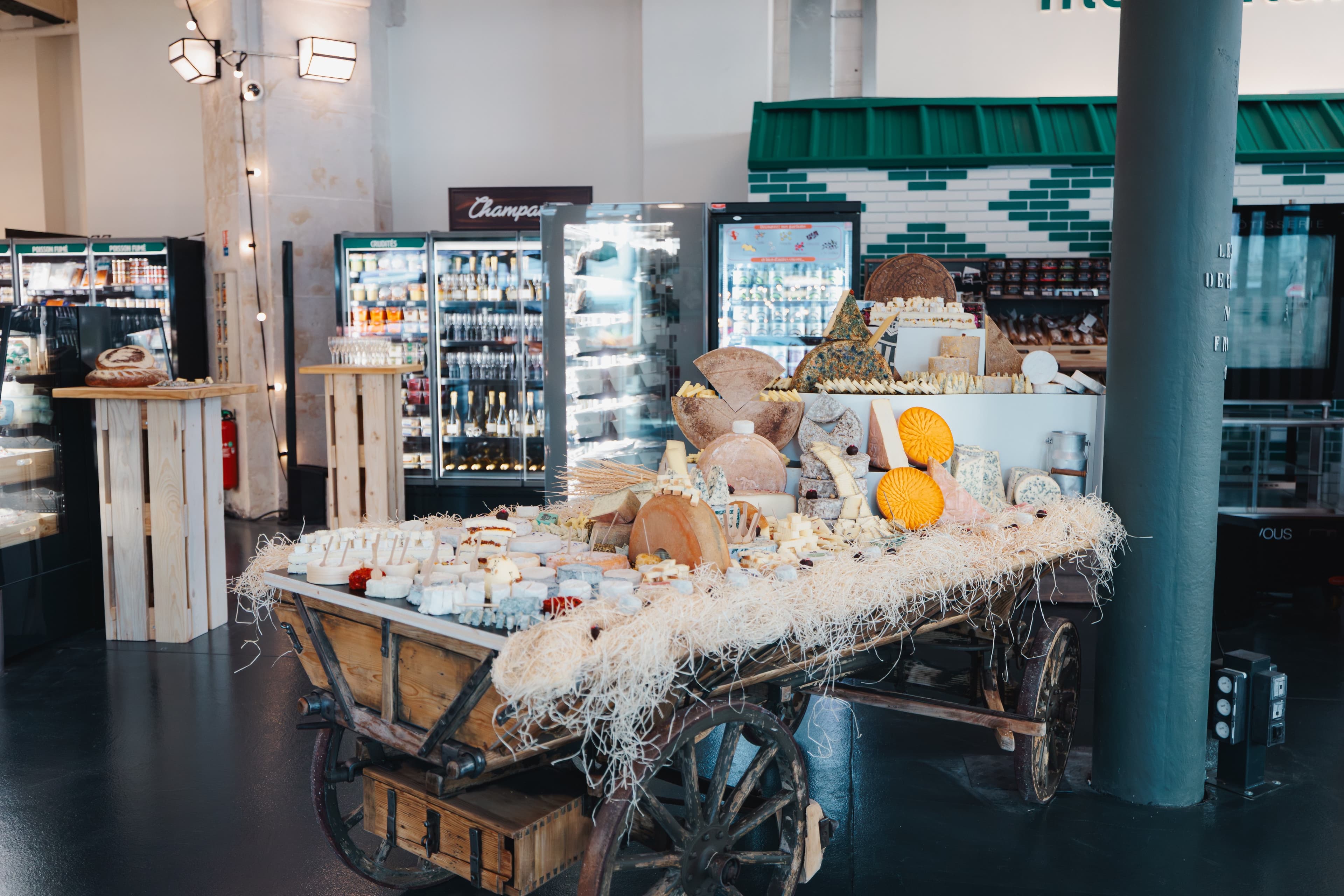 Étals du flagship mon-marché.fr